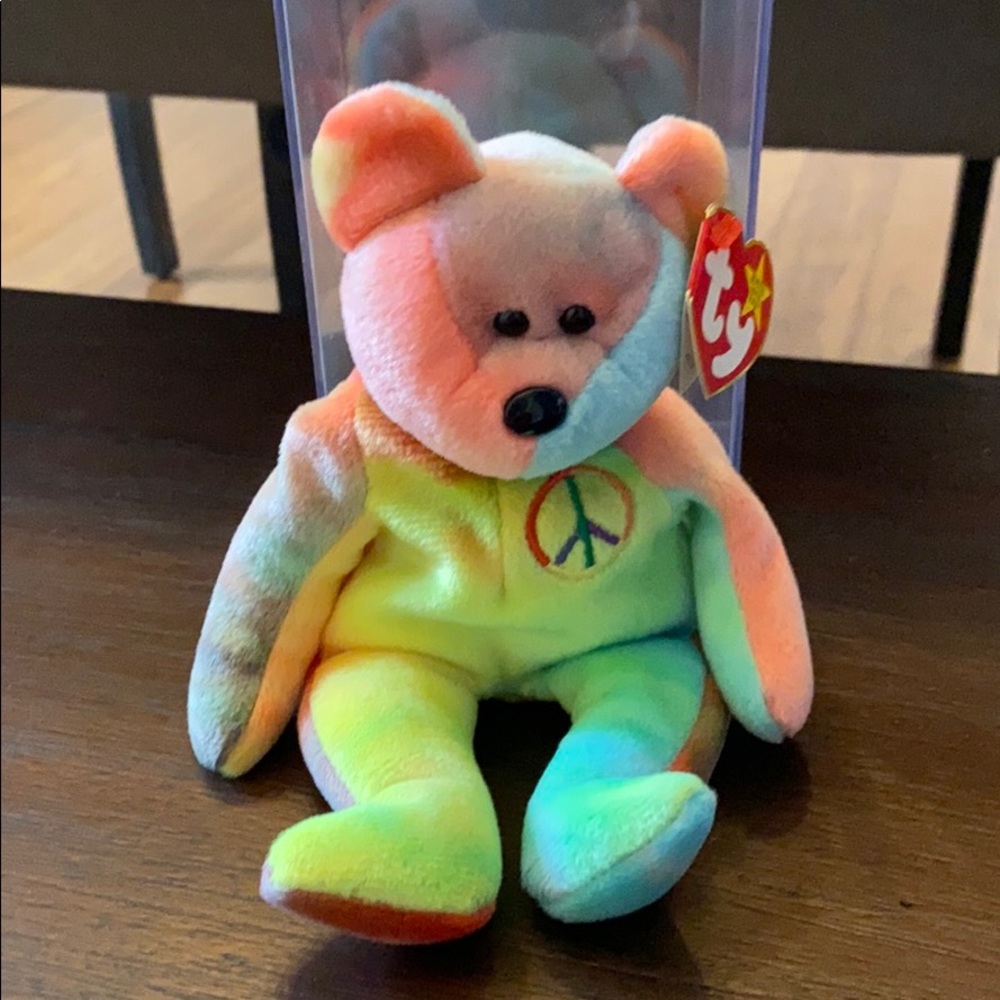 Collectible Peace Beanie Baby
